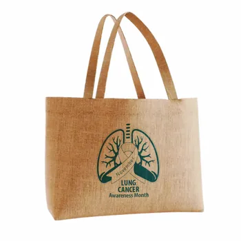 Jute Tote Bags - Custom Shot Glass Now