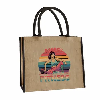 Jute Tote Bags - Custom Shot Glass Now