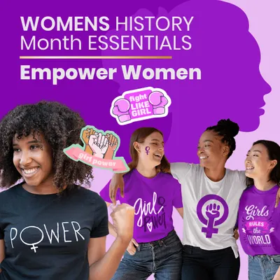 Women's History Month Essentials - Custom Shot Glass Now