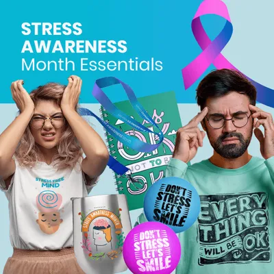 Stress Awareness Month Essentials - Custom Shot Glass Now