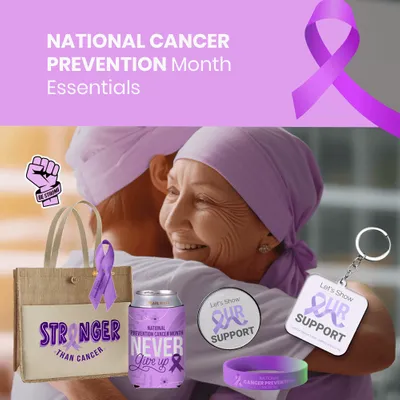 National Cancer Prevention Month Essentials - Custom Shot Glass Now