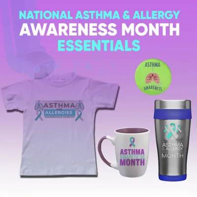 National Asthma & Allergy Awareness Month Essentials - Custom Shot Glass Now