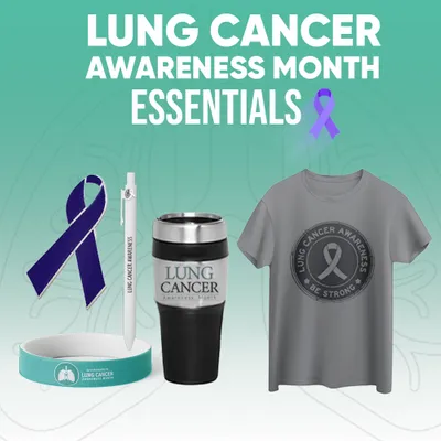 Lung Cancer Awareness Month Essentials - Custom Shot Glass Now
