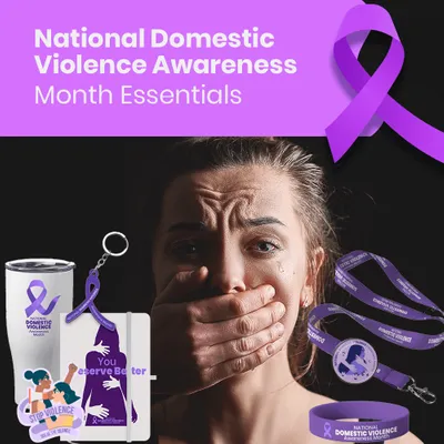 National Domestic Violence Awareness Month Essentials - Custom Shot Glass Now