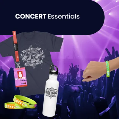 Concert Essentials - Custom Shot Glass Now