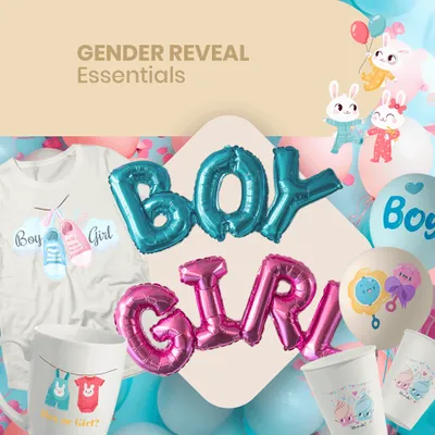 Gender Reveal Essentials - Custom Shot Glass Now