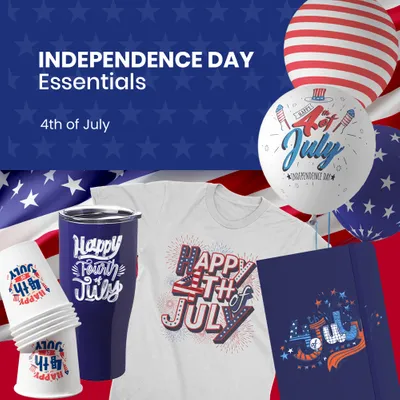 Independence Day Essentials - Custom Shot Glass Now