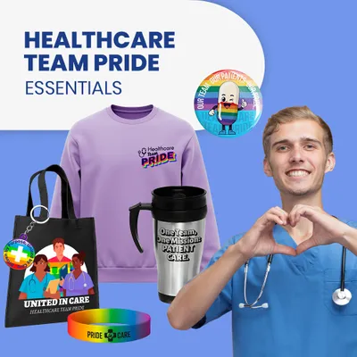 Healthcare Team Pride Essentials - Custom Shot Glass Now