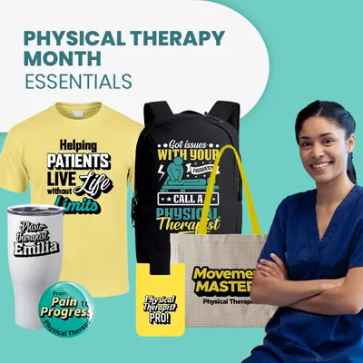 Physical Therapy Month Essentials - Custom Shot Glass Now