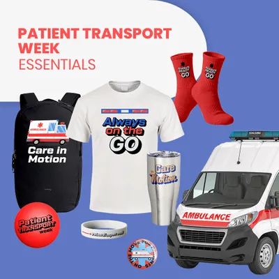 Patient Transport Week Essentials - Custom Shot Glass Now