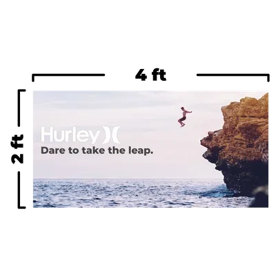 4 x 2 ft - Custom Shot Glass Now