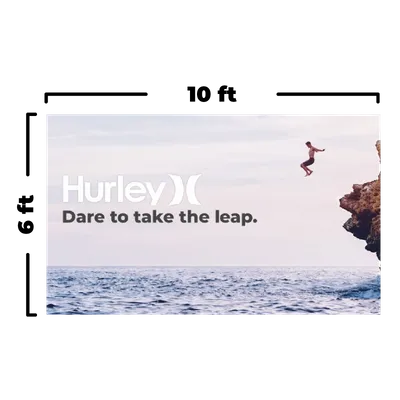 10 x 6 ft - Custom Shot Glass Now