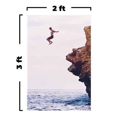 2 ft x 3 ft - Custom Shot Glass Now