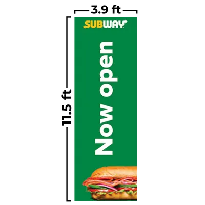 3.9 ft x 11.5 ft - Custom Shot Glass Now