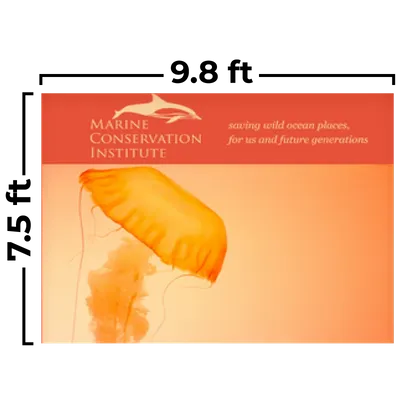 9.8 x 7.5 ft - Custom Shot Glass Now