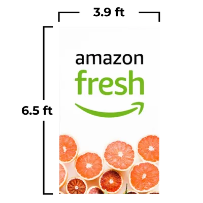 3.9 x 6.5 ft - Custom Shot Glass Now