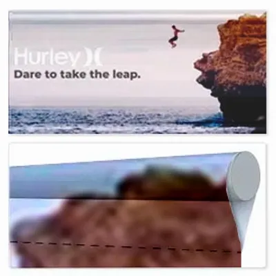 Top & Bottom Pole Pocket - Custom Shot Glass Now