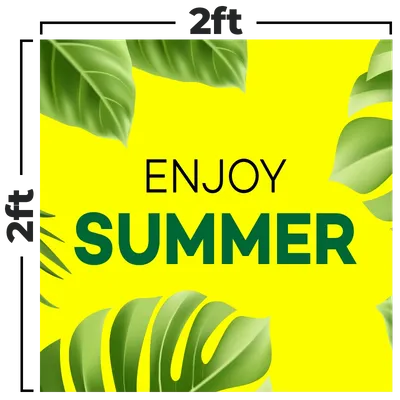 2 x 2 ft - Custom Shot Glass Now