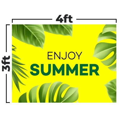 4 x 3 ft - Custom Shot Glass Now