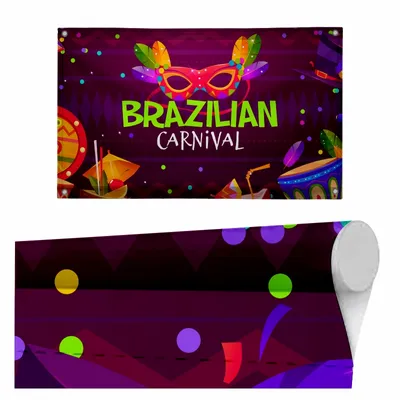 Top & Bottom Pole Pocket - Custom Shot Glass Now