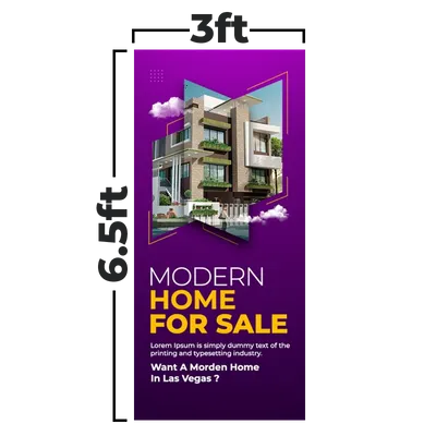 3 ft x 6.5 ft - Custom Shot Glass Now