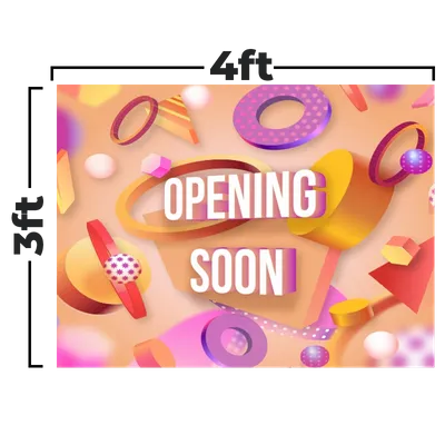 4 x 3 ft - Custom Shot Glass Now