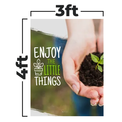 3 x 4 ft - Custom Shot Glass Now