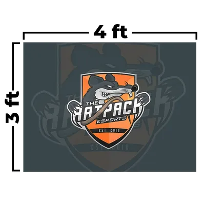 4 x 3 ft - Custom Shot Glass Now