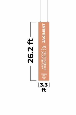 3.3 ft x 26.2 ft - Custom Shot Glass Now