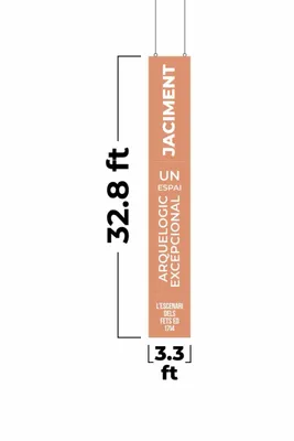 3.3 ft x 32.8 ft - Custom Shot Glass Now
