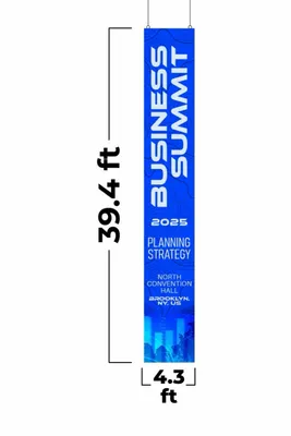 4.3 ft x 39.4 ft - Custom Shot Glass Now