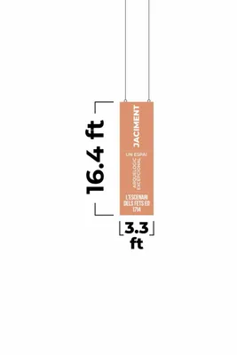 3.3 ft x 16.4 ft - Custom Shot Glass Now
