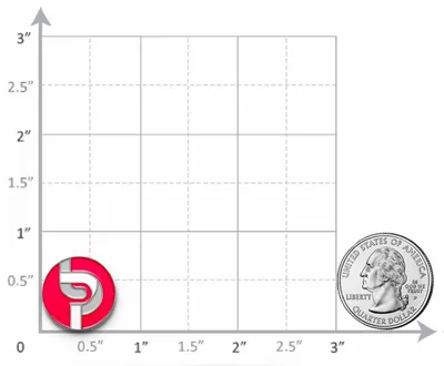 0.75 inch - Custom Shot Glass Now