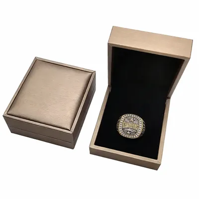 Gold PU Box - Custom Shot Glass Now