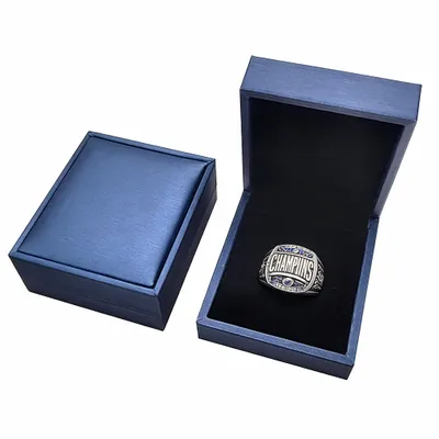 Blue PU Box - Custom Shot Glass Now