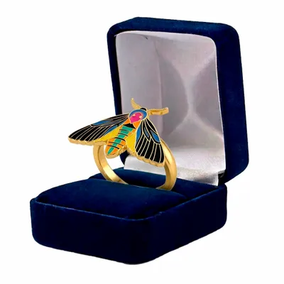 Blue Velvet Box - Custom Shot Glass Now