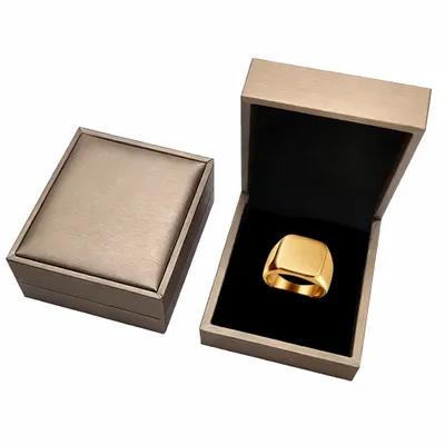 Gold PU Box - Custom Shot Glass Now