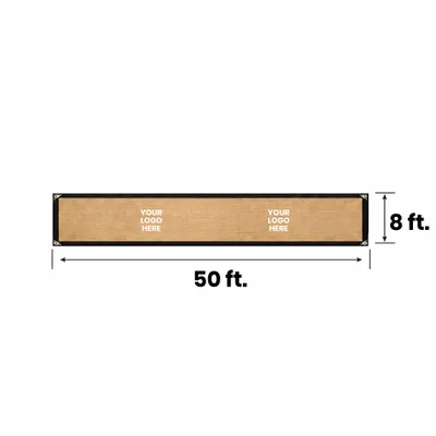 8 ft. x 50 ft. - Custom Shot Glass Now