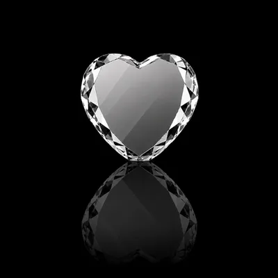 Diamond Heart - Custom Shot Glass Now