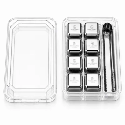 8-Pack Box Set with Tongs - Custom Shot Glass Now