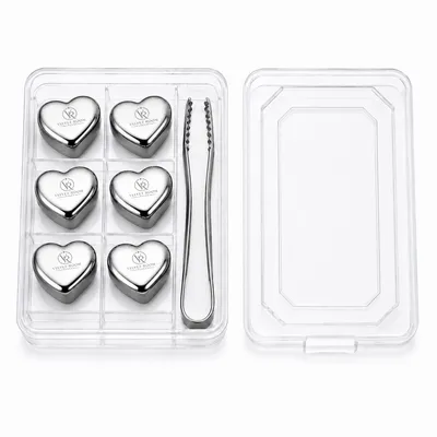 6-Pack Box Set with Tongs - Custom Shot Glass Now