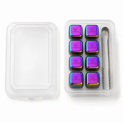 8-Pack Box Set with Tongs - Custom Shot Glass Now