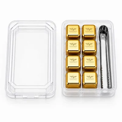 8-Pack Box Set with Tongs - Custom Shot Glass Now