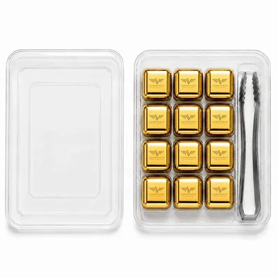 12-Pack Box Set with Tongs - Custom Shot Glass Now