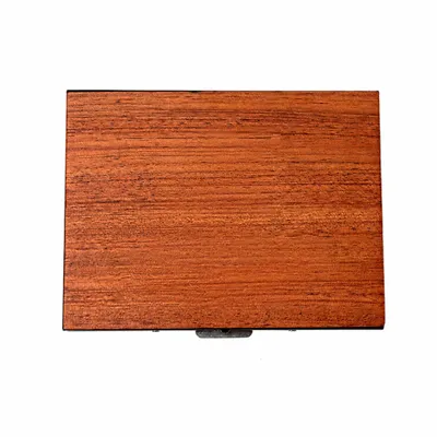 Bubinga with Black Frame - Custom Shot Glass Now