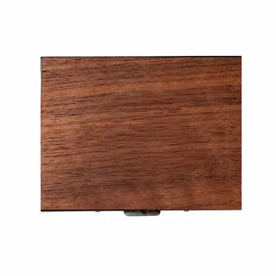 Walnut with Black Frame - Custom Shot Glass Now