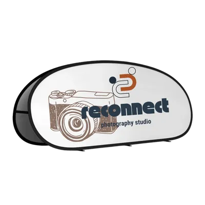 Horizontal Pop Up Banners - Custom Shot Glass Now