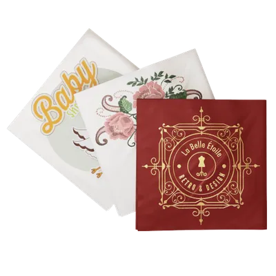 Custom Cloth Banquet Napkin - Custom Shot Glass Now