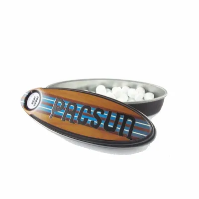 Stripe WD Surfboard Mint Tin - Custom Shot Glass Now