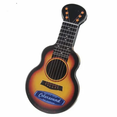 Gold Acoustic Guitar Shaped Mint Tin - Custom Shot Glass Now